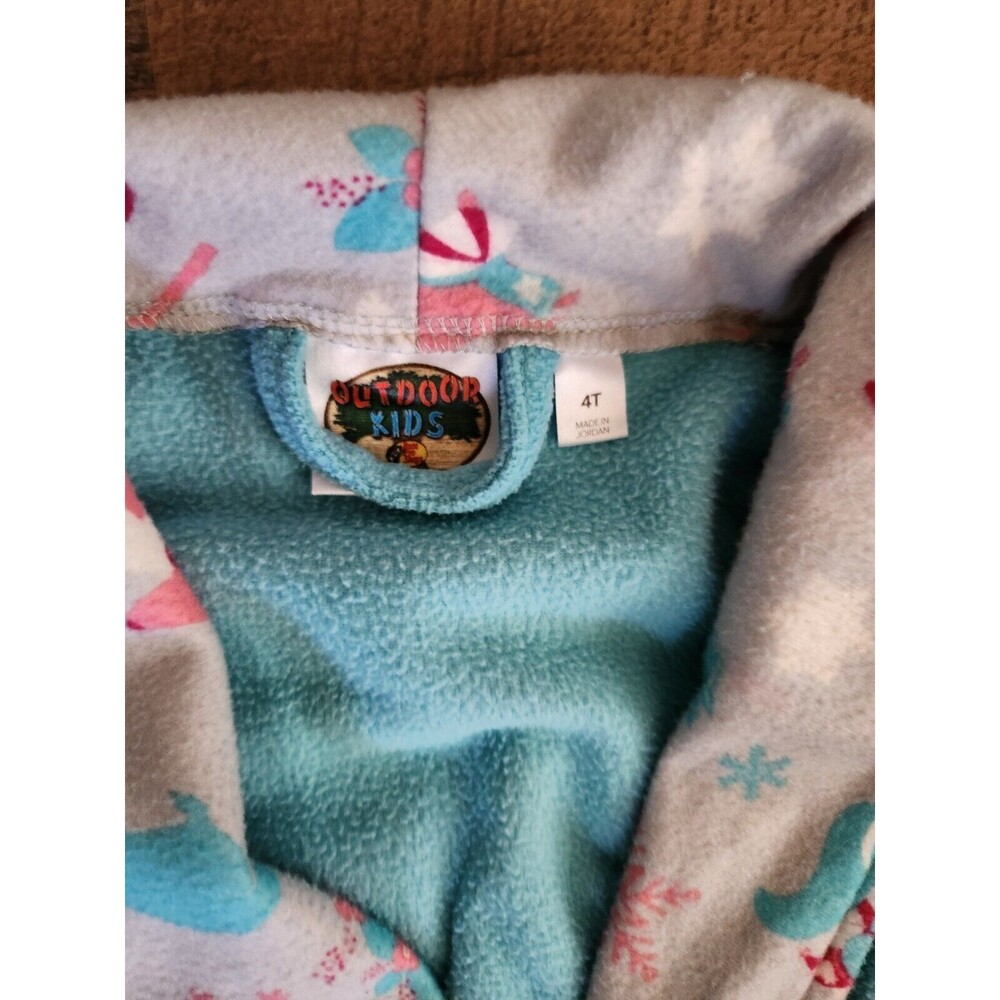 4T Girls Bathrobe & Pajama Set Lot - Picture 5 of 6